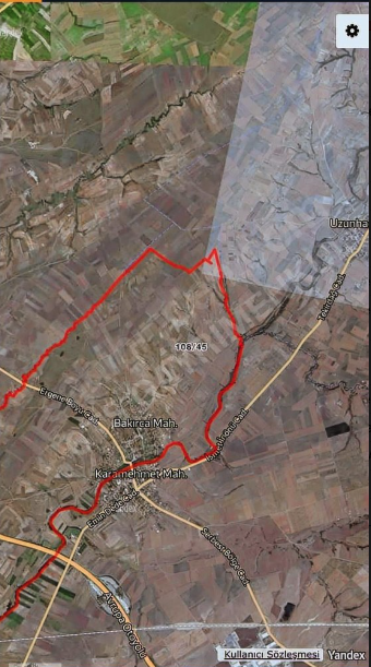 C TİS YAPI DAN SATILIK BAKIRCA DA RESMİ YOLA CEPHE 5.034 MT